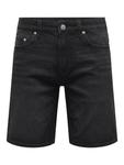 Джинсовые шорты Only & Sons Regular Jeans WEFT, черный деним - фото