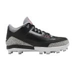 Кроссовки Air Jordan 3 Retro MCS, цвет Black Cement - фото