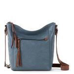 Эшленд кроссбоди The Sak, Leather - Maritime Wave Embossed - фото