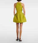 Расшитое мини-платье Shushu/Tong, Olive - фото 3