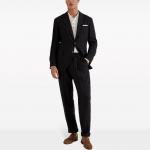 Длинный рукав вязаный поло Brunello Cucinelli, белый - фото 4