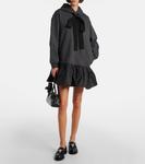 Худи-платье из хлопка с капюшоном Patou, Mercury - фото 2