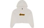 Секретный укороченный худи Drew House, экрю - фото 2