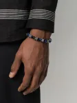 Браслет из бусин Emanuele Bicocchi, синий - фото 2