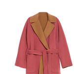 WEEKEND MaxMara Бордовое пальто Women's Burgundy - фото 8