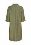 Платье-рубашка camel active, оливковый - фото 2