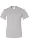 Футболка JERZEES Dri-Power 50/50, цвет ash - фото