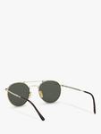 RB8147 унисекс солнцезащитные очки Round Double Bridge Ray-Ban, Metallics - фото 6