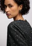 Блуза Street One GEMUSTERTE, Schwarz/Black - фото 3