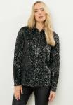 Блуза Long Tall Sally Button-down blouse, Silver/Anthracite - фото