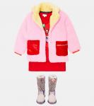 Зимние ботинки с леопардовым принтом Marc Jacobs Kids, Stone Chocolate Vbrown - фото 2