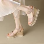 Сандалии женские Zhr, цвет Nude - фото 11