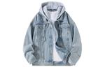 CSKS Джинсовая куртка унисекс, Blue Denim Hooded - фото 4