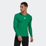 Лонгслив ADIDAS PERFORMANCE Performance Shirt Team Base, цвет grass green - фото 2