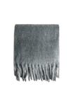 Шарф Bershka Scarf, Dark Grey - фото 3