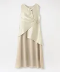 Металлическое платье Loveless, цвет Beige - фото