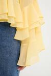 Блузка Answear.Lab, желтый - фото 5