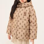 Детская утепленная куртка MLB, хаки - фото 9