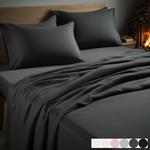 Фланелевая простыня Carpe Sonno, 140x200 см, антрацит - фото 2