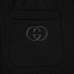 Джоггеры из хлопкового джерси GUCCI, черный - фото 6