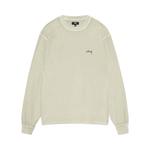 Футболка Stussy Lazy Long-Sleeve Tee, зеленый - фото