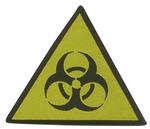 Нашивка Danger от Biohazard - фото