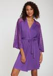 Кимоно LASCANA, фиолетовый - фото 3