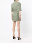 Платье Dunstan с поясом Acler, зеленый - фото 4