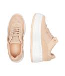 Кроссовки женские Guess комбинированные на платформе, серый - фото 4