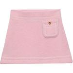 Мини-юбка из кашемира с треугольным логотипом PRADA, розовый - фото 3