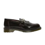 Кроссовки Dr. Martens Adrian Snaffle Smooth Leather Kiltie Loafer Cherry Red Arcadia, красный - фото