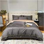 iumLeap Комплект постельного белья мягкий белый White - фото 5