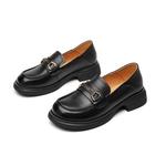 Лоферы женские St&Sat, черный - фото 3