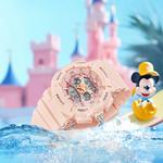 Disney Часы Mickey Series Electronic+Quartz Movement TPU Strap Watch Unisex Gray Dial - фото 5