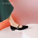 Туфли Мэри Джейн женские Harson, черный - фото 18