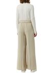 Брюки MIT WEITEM BEIN comma, бежевый - фото