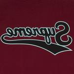 Футболка Supreme Backwards Tee, цвет Cardinal - фото 3