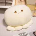 Плюшевая кукла осьминог супер софт 35 см Happy Fish, Ecru-Blinking - фото 3