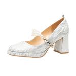 Туфли на высоком каблуке для женщин BIGTREE, Silver - фото