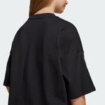 Футболка Adidas Oversize Trefoil Tee, черный - фото 5