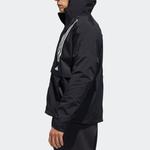 Куртка мужская черная Adidas, черный - фото 4