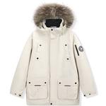 Doraemon Пуховик зимний унисекс, Ivory White - фото 9