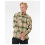 Рубашка графская фланелевая - рубашка Rip Curl, хаки - фото 4