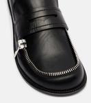 Кожаные лоферы JW Anderson, черный - фото 5