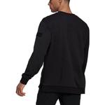 Толстовка Men's adidas Casual Round Neck Pullover Black, черный - фото 4