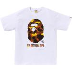 Футболка с принтом A BATHING APE, желтый - фото 4