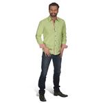 Рубашка Октоберфест - зелено-белая - фото