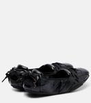 Кожаные балетки Acne Studios, Black - фото 2
