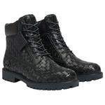 Ботинки Timberland 6" Premium, темно-зеленые, плетеные - фото 2