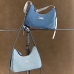 Lee Тканевая сумка хобо, Light Blue - фото 6